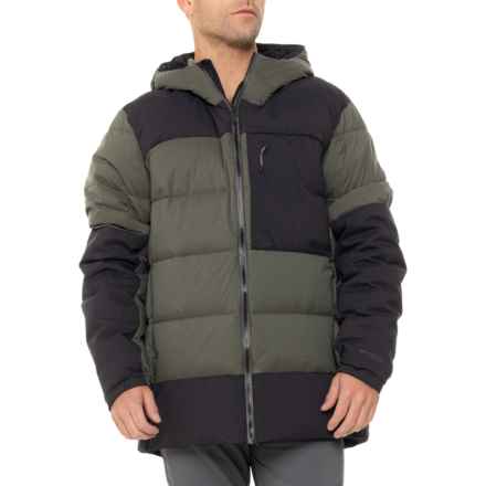 ARTILECT High AF Down Stretch Parka - 700 Fill Power in Fossil/Black