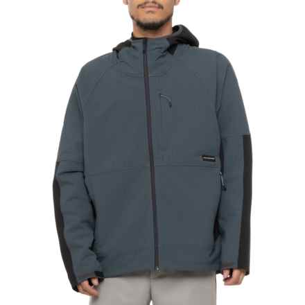 ARTILECT Intersect Doubleweave Jacket in Dark Slate/Black