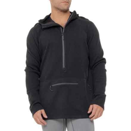 ARTILECT Sundown 250 Hoodie - Zip Neck, Merino Wool in Black
