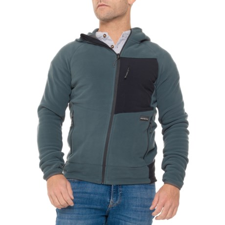 ARTILECT Supermoon PrimaLoft® BIO Hoodie in Dark Slate/Black