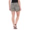 341UV_2 Artisan NY Printed Shorts - 4” (For Women)