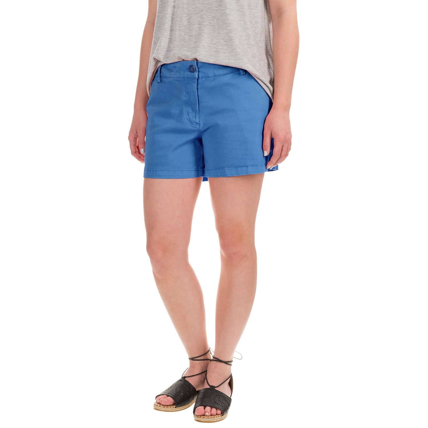 Artisan NY Stretch Twill Shorts (For Women) Save 70