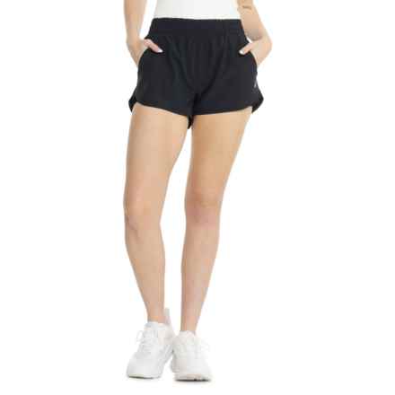 ASICS 2-in-1 Laser Cut Running Shorts - Built-In Liner in Black