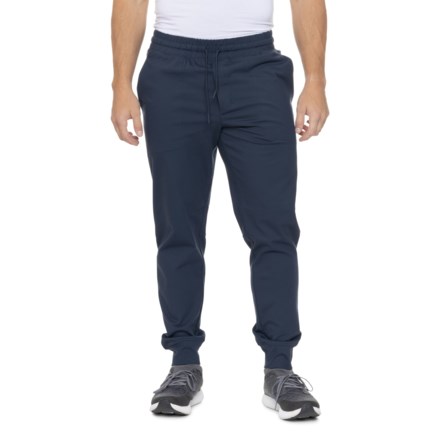 (取寄) アシックス ブラッシュド-バック ニット ジョガーズ ASICS Brushed-Back Knit Joggers  Blue Night ASICS Brushed Back Joggers in Clothing average savings of 42% at