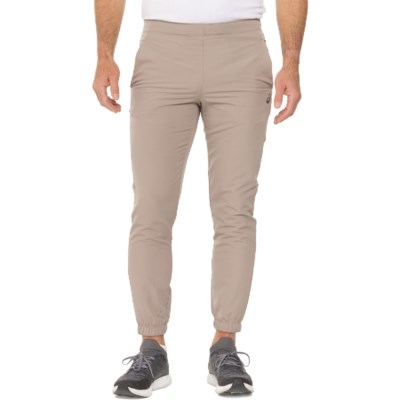 【BAON】[unisex] Two-tinky bonding brushed jogger pants Men's 2-Pack Classic Cotton Stretch Twill Jogger Pants