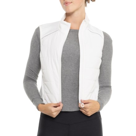 (取寄) アシックス クロップド ベスト ASICS Cropped Vest  Sugar Swizzle Women's ASICS Women Spandex in Activewear Jackets on Clearance