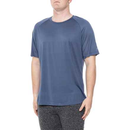 ASICS Drop-Needle Knit T-Shirt - Short Sleeve in Carbon Blue