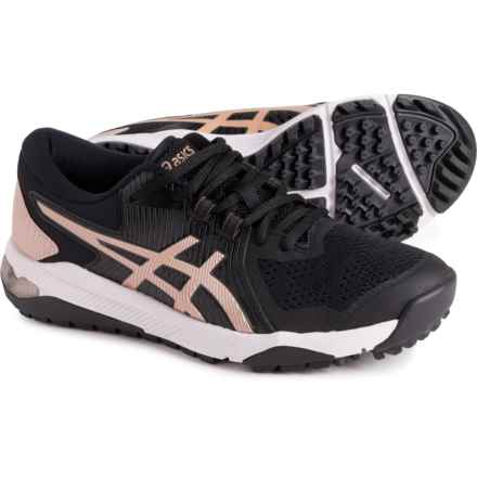 ASICS Gel-Course Glide Golf Shoes (For Women) in Black/Rose Gold