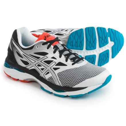ASICS GEL-Cumulus 18 Running Shoes (For Men) in White/Silver/