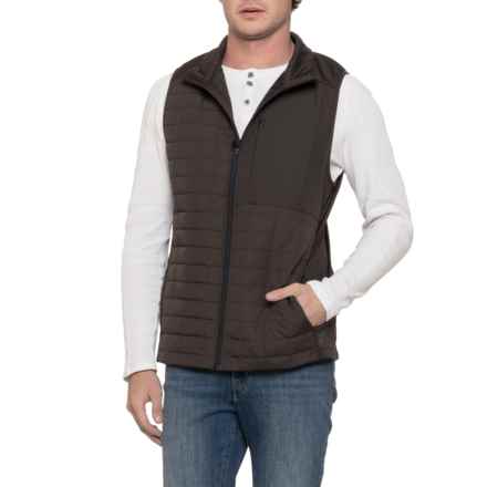 ASICS Grid Baffle Multimedia Vest - Insulated in Cocoa