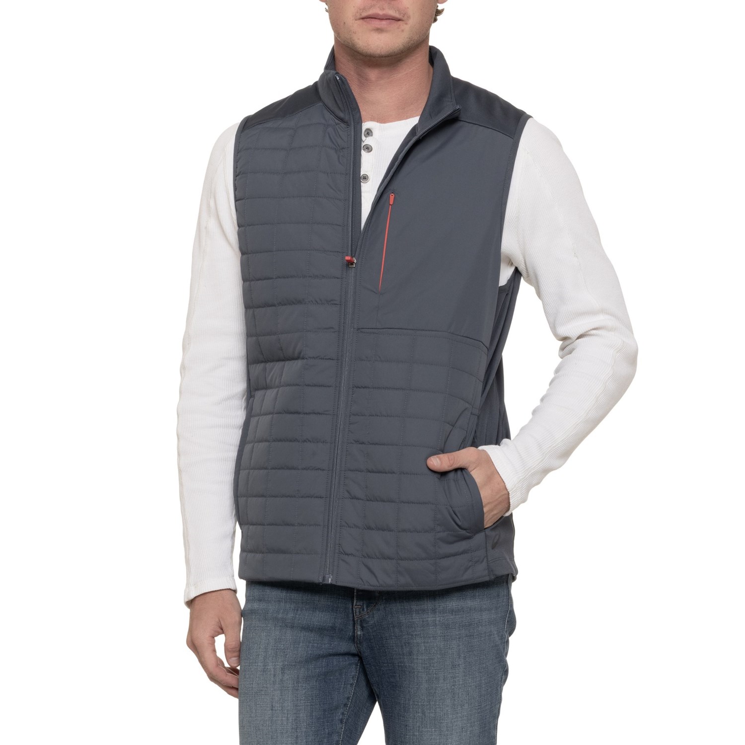 ASICS Grid Baffle Multimedia Vest - Insulated - Save 50%