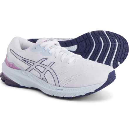 ASICS GT-1000 11 Running Shoes (For Women) in White/Dive Blue