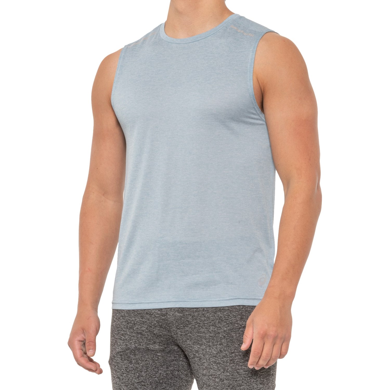 ASICS Heather Muscle Tank Top (For Men)