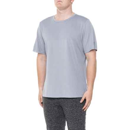 ASICS Knit ENGNRD Print T-Shirt - Short Sleeve in Steel