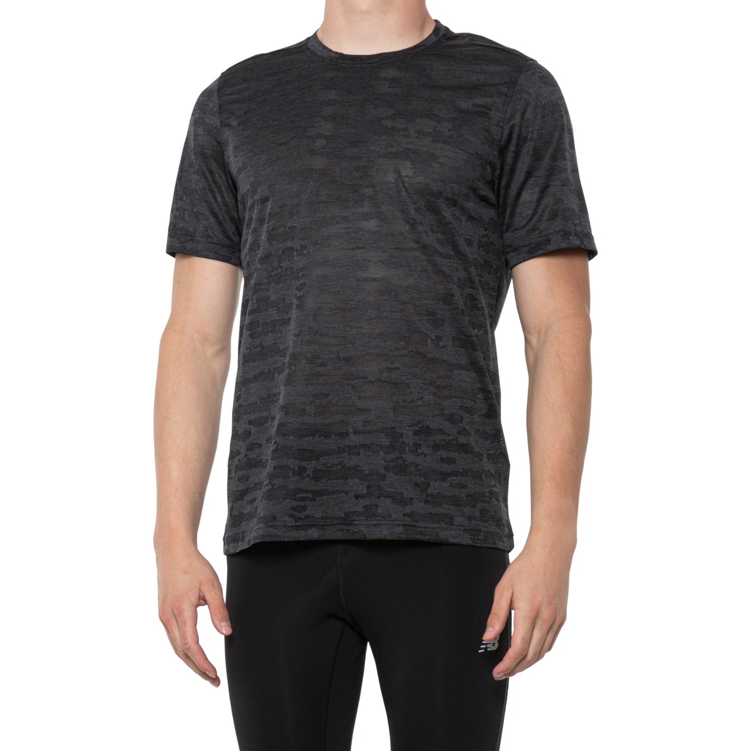 ASICS Knit Jacquard Shirt - Short Sleeve (For Men)