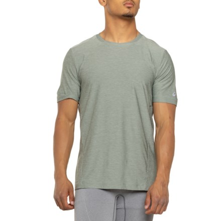 ASICS Knit Perforate T-Shirt - Short Sleeve in Fern