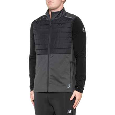 ASICS Knit Vest - Insulated in Graphite Grey/Black