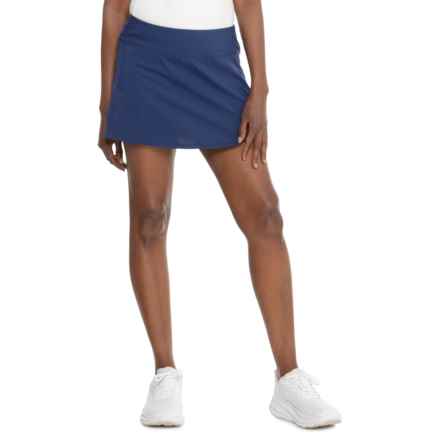 ASICS Laser Cut Skort in Blue Expanse