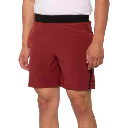 ASICS Ripstop Knit Training Shorts - 7” in Red Stone