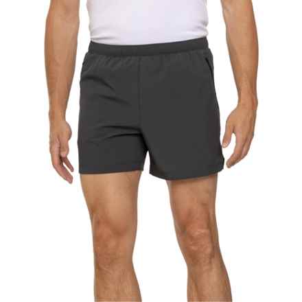 ASICS Ripstop Training Shorts - 5”, Built-In Briefs in Graphite Grey