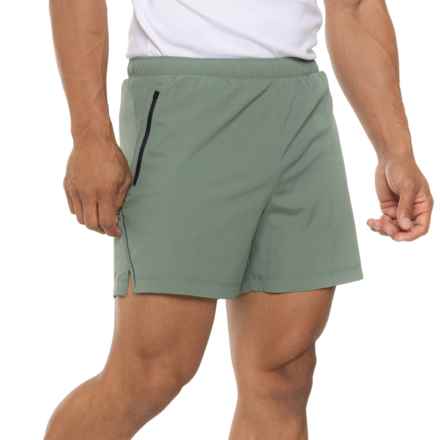 ASICS Ripstop Training Shorts - 5”, Built-In Briefs in Ivy