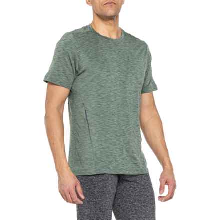 ASICS Space-Dye Stretch T-Shirt - Short Sleeve in Ivy