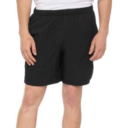 ASICS Textured Stretch-Woven Shorts - 7” in Black