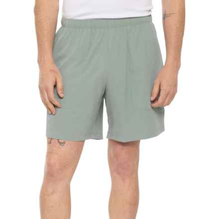 ASICS Textured Stretch-Woven Shorts - 7” in Sage Tint