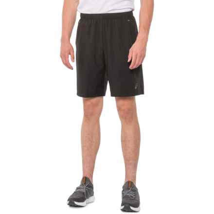 ASICS Training Cargo Shorts - 9” in Black/Black/Astro Blue