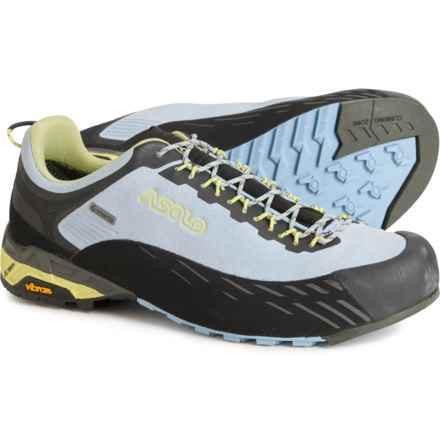 Asolo Eldo LTH GV ML Hiking Shoes - Waterproof, Leather (For Women) in Blue/Mimosa