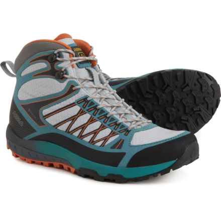 Asolo Grid GV Gore-Tex® ML Mid Hiking Shoes - Waterproof, Leather (For Women) in Sky Grey/North Sea