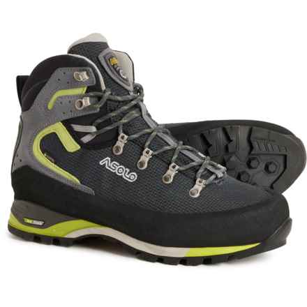 Asolo Made in Europe Corax GV Gore-Tex® Hiking Boots - Waterproof, Leather (For Men) in Black/Green