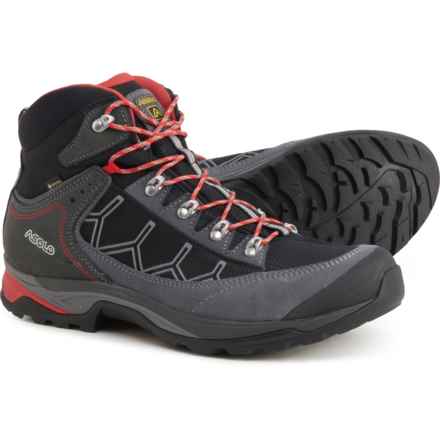 Asolo Made in Europe Falcon GV Gore-Tex® Hiking Boots - Waterproof (For Men) in Grey/Black