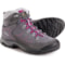 Asolo Made in Europe Falcon LTH GV Gore-Tex® Hiking Boots - Waterproof, Suede (For Women) in Graphite/Grey/Verbena