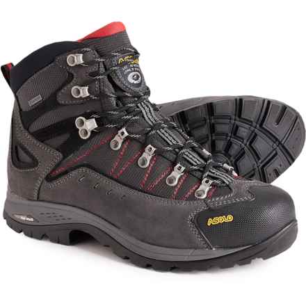 Asolo Made in Europe Flame Evo GV Gore-Tex® Hiking Boots - Waterproof (For Men) in Graphite/ Gunmetal