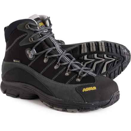 Asolo Made in Europe Horizon One Gore-Tex® Hiking Boots - Waterproof (For Men) in Light Black/ Black