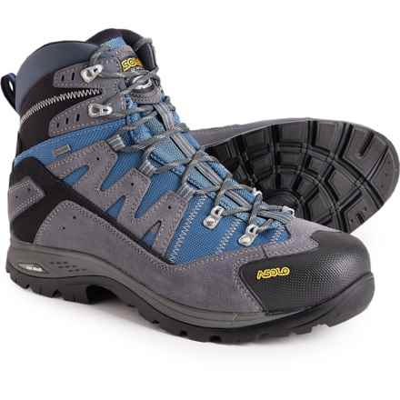 Asolo Made in Europe Neutron Evo GV Gore-Tex® Hiking Boots - Waterproof (For Men) in Grey/Avio