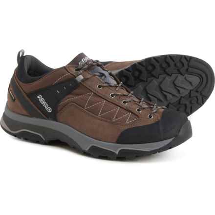 Asolo Made in Europe Pipe GV Gore-Tex® Hiking Shoes - Waterproof, Leather (For Men) in Almond/Brown