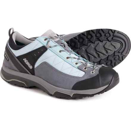 Asolo Made in Europe Pipe GV Gore-Tex® Hiking Shoes - Waterproof, Leather (For Women) in Grey/Celadon