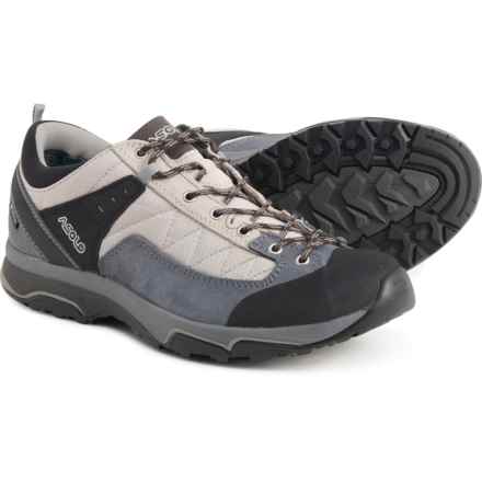 Asolo Made in Europe Pipe GV Gore-Tex® Hiking Shoes - Waterproof, Leather (For Women) in Grey/Raw Linen