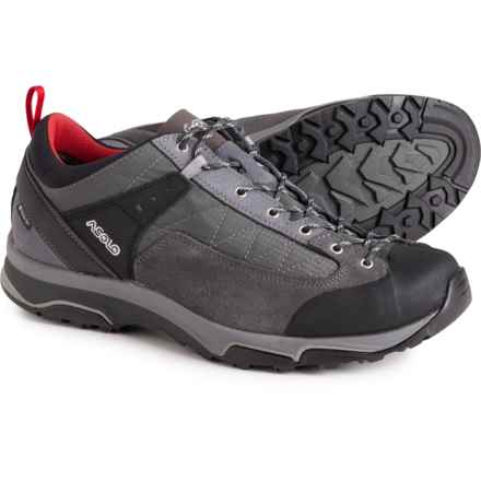 Asolo Made in Europe Pipe GV Gore-Tex® Hiking Shoes - Waterproof, Suede (For Men) in Graphite/ Graphite/ Grey