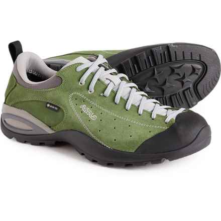 Asolo Made in Europe Shiver GV Gore-Tex® Hiking Shoes - Waterproof, Suede (For Men) in Agave