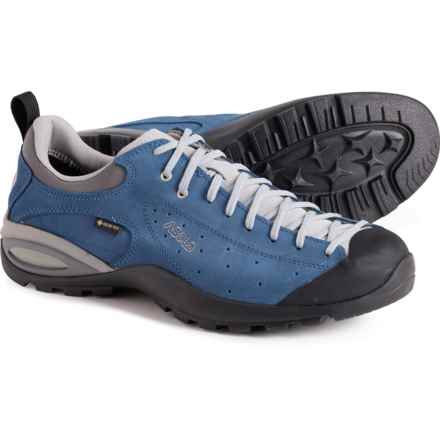 Asolo Made in Europe Shiver GV Gore-Tex® Hiking Shoes - Waterproof, Suede (For Men) in Denim Blue