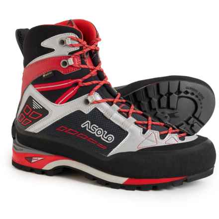 Asolo Made in Italy Freney XT GV Gore-Tex® Mountaineering Boots - Waterproof, Leather (For Men) in Black/Silver
