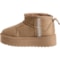 9TMCA_4 Aspen Big Boys and Girls Plat Shearling Boots