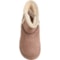 9TMAM_2 Aspen Big Girls Crochet Trim Shearling Boots
