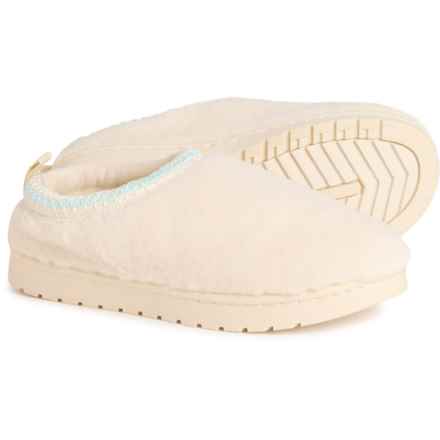 Aspen Fuzz Cozy Slippers (For Women) in Off White