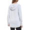508AR_2 Aspen Hooded Pullover Sweater - V-Neck (For Women)