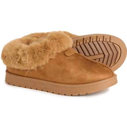 Aspen Megan Cozy Slippers (For Women) in Camel