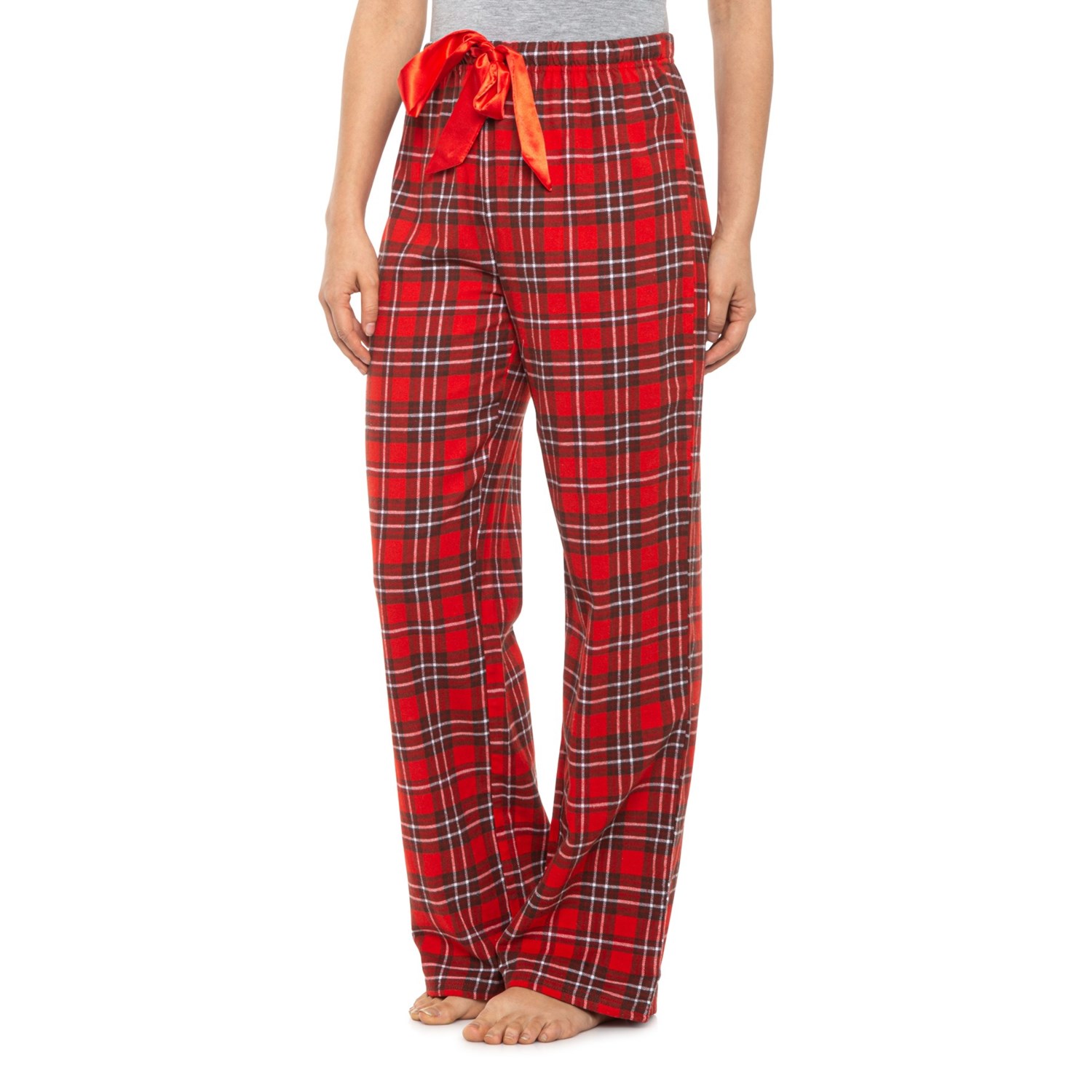 Aspen Red Tartan Flannel Sleep Joggers (For Women) - Save 38%